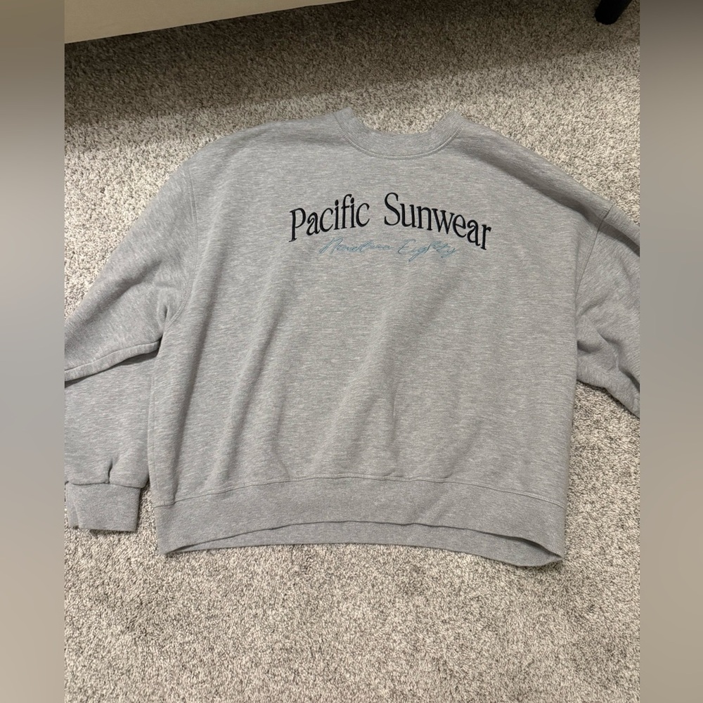 Pacsun grey crew neck
